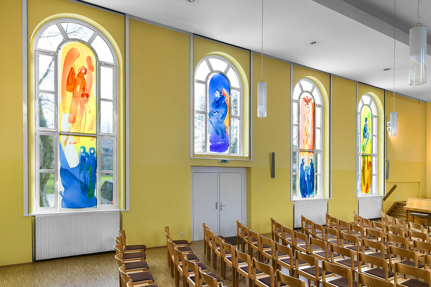 Evgl.Kirchengemeinde-Essen-Bedingrade-Schoenebeck-Saal-innen