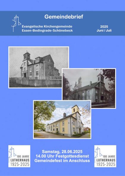 Evgl.Kirchengemeinde-Essen-Bedingrade-Schoenebeck-Gemeindebrief-Juni-Juli-2025