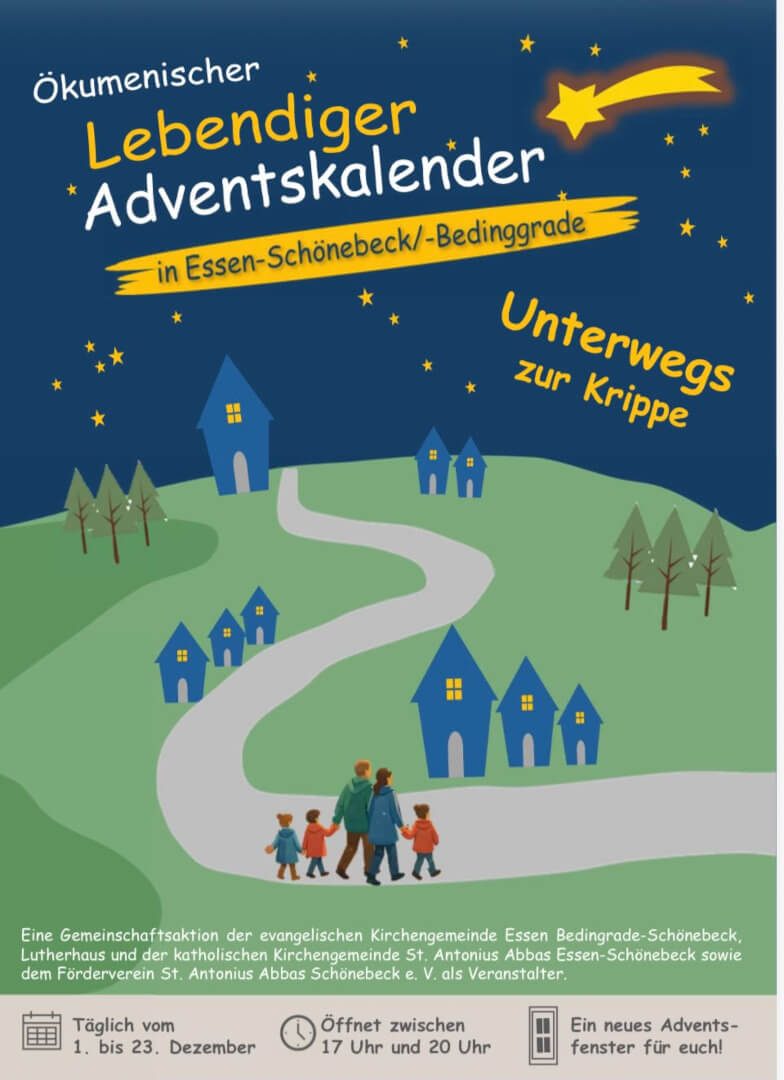 Evgl.Kirchengemeinde-Essen-Bedingrade-Schoenebeck-Lebendiger-Adventskalender-2026